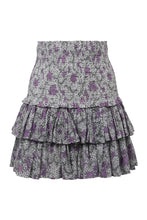 Load image into Gallery viewer, Naomi printed cotton mini skirt
