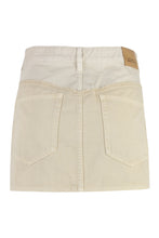 Load image into Gallery viewer, Narjis denim mini skirt
