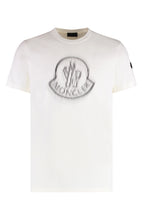 Load image into Gallery viewer, Cotton crew-neck T-shirt
