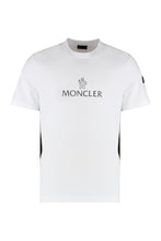 Load image into Gallery viewer, Cotton crew-neck T-shirt
