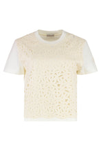 Load image into Gallery viewer, Cotton crew-neck T-shirt
