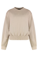 Load image into Gallery viewer, Cotton crew-neck sweatshirt
