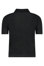 Load image into Gallery viewer, Knitted cotton blend polo shirt
