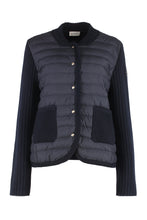Load image into Gallery viewer, Cardigan with padded front panel
