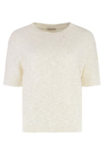 Load image into Gallery viewer, Cotton short sleeve sweater
