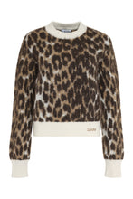 Load image into Gallery viewer, Leopard motif sweater
