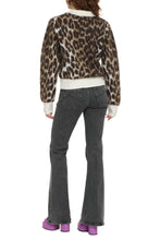 Load image into Gallery viewer, Leopard motif sweater
