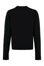 Load image into Gallery viewer, Intarsia crew-neck sweater
