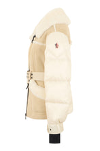 Load image into Gallery viewer, Alvernia puffer jacket with shearling belt
