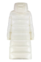 Load image into Gallery viewer, Long down jacket Cavettaz with hood
