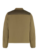 Load image into Gallery viewer, Quilted Seersucker Shirt with Zip
