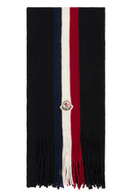 Load image into Gallery viewer, Tri-color wool scarf
