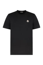 Load image into Gallery viewer, Set of three cotton t-shirts with logo patch
