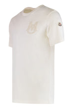 Load image into Gallery viewer, Round-neck T-shirt in cotton
