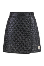 Load image into Gallery viewer, Padded mini skirt with quilted pattern.
