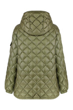 Load image into Gallery viewer, Nylon down jacket with hood
