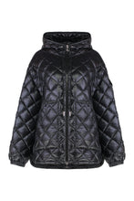 Load image into Gallery viewer, Hooded nylon down jacket
