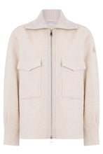 Load image into Gallery viewer, Cardigan with pockets and zip closure
