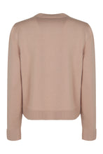 Load image into Gallery viewer, Padded cardigan in wool with zipper
