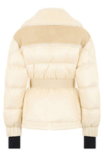 Load image into Gallery viewer, Alvernia down jacket with shearling belt
