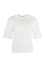 Load image into Gallery viewer, Cotton crew-neck T-shirt

