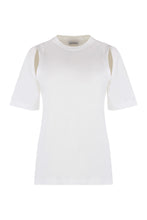 Load image into Gallery viewer, Cotton crew-neck T-shirt
