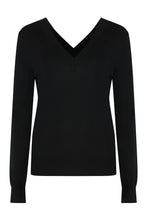 Load image into Gallery viewer, Wool V-neck sweater
