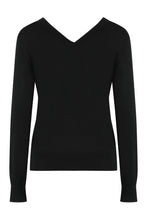 Load image into Gallery viewer, Wool V-neck sweater
