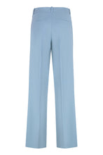 Load image into Gallery viewer, Wool blend wide-leg trousers
