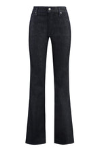 Load image into Gallery viewer, Mid-rise flared jeans
