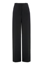 Load image into Gallery viewer, High-waist wide-leg trousers

