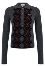 Load image into Gallery viewer, Wool sweater with geometric pattern
