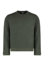 Load image into Gallery viewer, Sweater with a round neck Perruel in cotton and cashmere.
