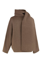 Load image into Gallery viewer, Double wool crop jacket
