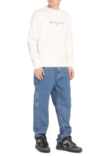 Load image into Gallery viewer, Embroidered logo crew-neck sweatshirt
