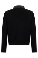 Load image into Gallery viewer, Padded cardigan in wool with zipper
