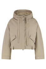Load image into Gallery viewer, Short Eucalyptus jacket with hood
