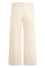 Load image into Gallery viewer, Cotton twill pants with cuff
