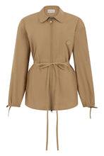 Load image into Gallery viewer, Cotton jacket with belt
