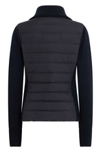 Load image into Gallery viewer, Padded cardigan in wool with zip
