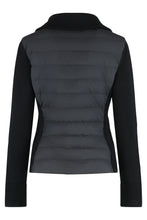 Load image into Gallery viewer, Padded cardigan in wool with zip
