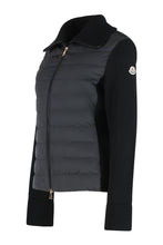 Load image into Gallery viewer, Padded cardigan in wool with zip
