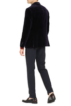 Load image into Gallery viewer, Single-breasted velvet jacket
