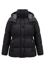 Load image into Gallery viewer, Short down jacket Agneux with hood
