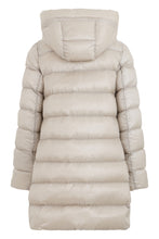 Load image into Gallery viewer, Long down jacket with hood

