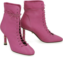 Load image into Gallery viewer, Love lace-up ankle boots
