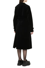 Load image into Gallery viewer, Lana velvet trench coat

