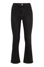 Load image into Gallery viewer, Le Crop Mini Boot Raw Fray jeans
