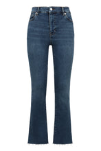 Load image into Gallery viewer, Le High Straight Raw Fray jeans
