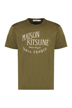 Load image into Gallery viewer, Cotton crew-neck T-shirt
